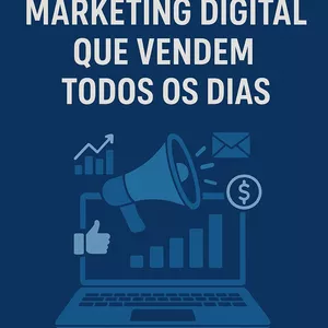 Imagem de capa para o Ebook 5 Estratégias de Marketing Digital que Vendem Todos os Dias