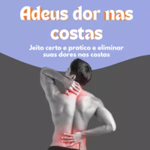 Imagem de capa para o Ebook Adeus dor nas costas