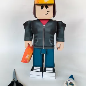 Imagem de capa para o Ebook Roblox Construtor (Builderman) - Boneco de papel papertoy