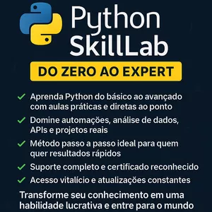 Imagem do curso Python SkillLab – Do Zero ao Expert 