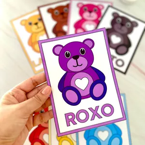 Imagem de capa para o Ebook CARDS CORES. URSINHO