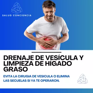 Imagen de portada para Curso online DRENAJE DE VESICULA Y LIMPIEZA DE HIGADO GRASO 