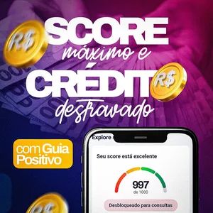 Imagem de capa para o Curso online SCORE máximo e CRÉDITO destravado com Guia Positivo
