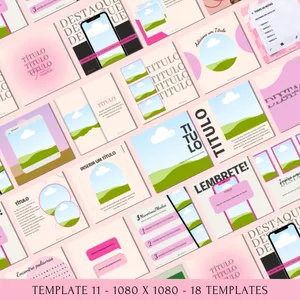 Imagem de capa para o Ebook Template 11 - Lojas/Business (Editável no Canva)