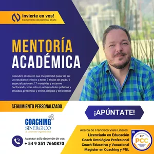 Imagen de portada para Curso online RENACER ACADÉMICO – Programa de Mentoría y Coaching de Alto Rendimiento para Estudiantes