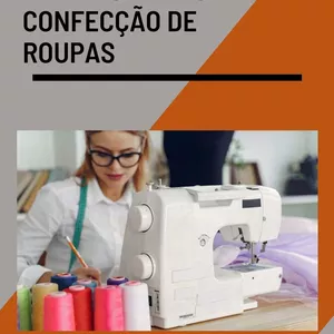 Imagem de capa para o Ebook Guia Completo de como montar uma Confecção de Roupas de Sucesso