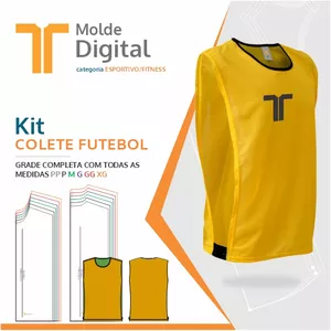 Imagem de capa para o Curso online kit molde Digital Colete Futebol