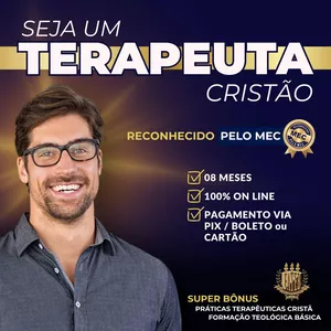 Imagem do curso O Curso de Formação em Terapia na abordagem cristã ministerial, 