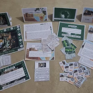 Imagem de capa para o Ebook Sociedades e culturas africanas - Rotação por Estações