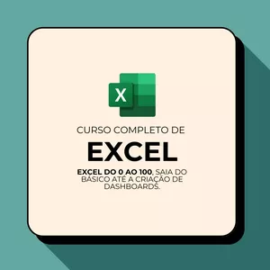 Curso Excel de 0 a 100 - Guia definitivo para sair do zero no Excel