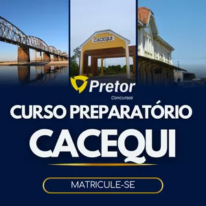 Imagem de capa para o Curso online Curso Preparatório - Prefeitura de Cacequi