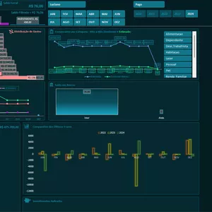 Imagem de capa para o Curso online Planilha Controle Financeiro V10 - em Excel + DB Access (Dashboards)