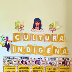 Imagem de capa para o Ebook Painel cultura indígena