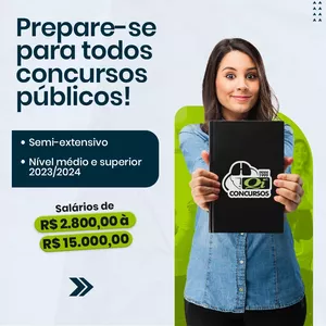 Imagem de capa para o Curso online Semiextensivo e Curso Preparatório Online