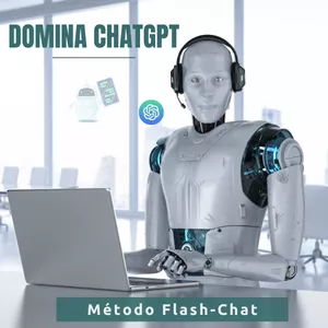 Imagen de portada para Ebook Domina ChatGPT Metodo Flash-Chat