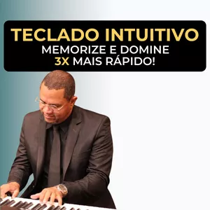 Imagem de capa para o Curso online Teclado Intuitivo: Memorize e Domine 3x Mais Rápido!