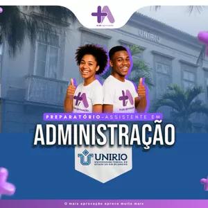 Imagem de capa para o Curso online [UNIRIO] Preparatório +Aprovação Assistente em Administração UNIRIO
