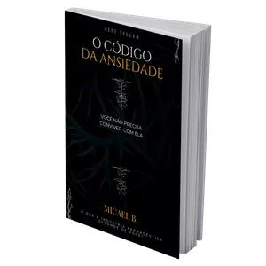 Imagem de capa para o Ebook O CÓDIGO DA ANSIEDADE