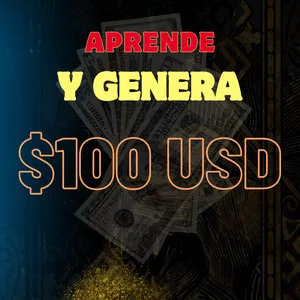 Imagen de portada para Curso online Paso a paso para generar $100 USD