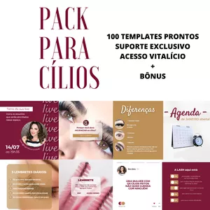 Imagem do curso PACK PARA CÍLIOS - extensionista de cílios