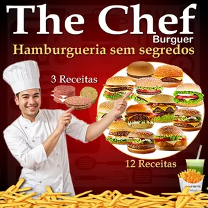Imagem de capa para o Ebook The Chef Burguer, Hamburgueria Sem Segredos