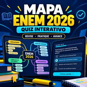 Imagem do curso Mapa Enem + Quiz interativo 