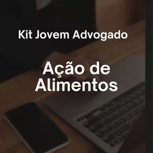 Imagem de capa para o Ebook Kit Jovem Advogado - Ação de Alimentos