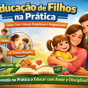 Imagem de Educação de Filhos na Prática: Como Criar Crianças Respeitosas e Responsáveis criado por FABIO LEONARDO BEZERRA DA SILVA na hotmart