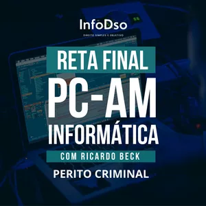 Imagem principal do produto InfoDso - Revisão Final de Informática PCAM (Perito Criminal)