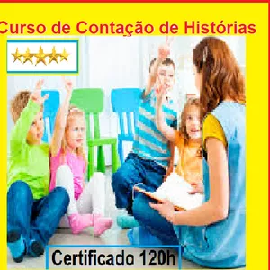 Imagem de capa para o Curso online Curso de Contação de Histórias