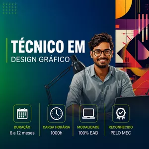 Imagem do curso Curso Técnico em Design Gráfico