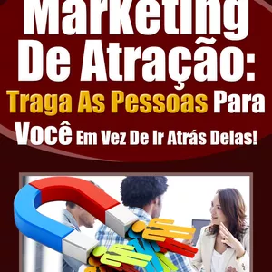 Imagem de capa para o Ebook Marketing de atração 