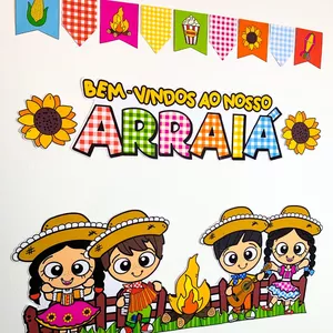 Imagem de capa para o Ebook 🌻🔥 *Painel Junino* 🌻🔥