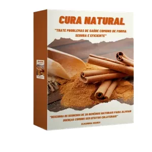 Imagem de capa para o Ebook CURA NATURAL