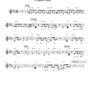 Imagem de capa para o Ebook Da vida o melhor - Projeto sola - Cifra melodia e letra