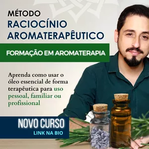 Imagem do curso Aprofundamento em Aromaterapia - Método Raciocínio Aromaterapêutico