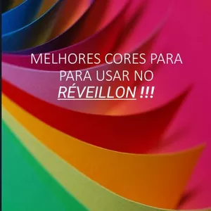 Imagem de capa para o Ebook Melhores cores para usar no Reveillon !!