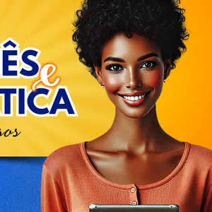Imagem de capa para o Curso online Aprovei Português Matemática para Concursos