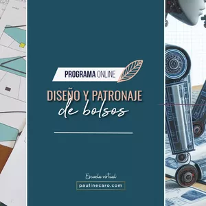 Imagen de portada para Curso online Programa de diseño y patronaje de bolsos EG