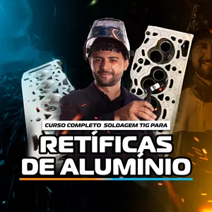 Imagem de capa para o Curso online CURSO SOLDAGEM - PROFIRE TIG ALUMÍNIO PARA RETIFICAS DE CABEÇOTE