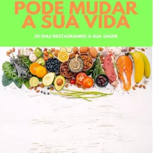 Imagem de capa para o Ebook Cardápio sáudavel de 30 dias contendo 4 refeições diárias