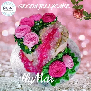 Imagen de portada para Curso online Curso de gelatina artística "Geoda Jellycake"
