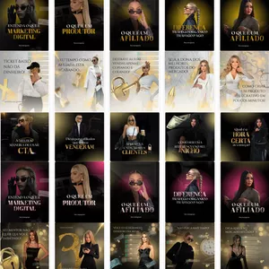 Pack Canva Empreendedora Digital PRO -  Afiliadas e Produtoras /Marketing Digital 