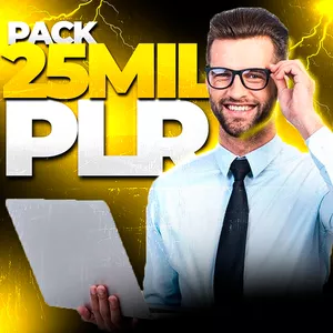 Imagem de capa para o Ebook PACK DE 25MIL PLR INEXPLORADOS