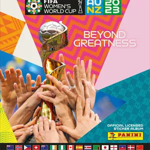 Imagem de capa para o Ebook Album Completo Figurinhas da Copa do Mundo Feminina 2023