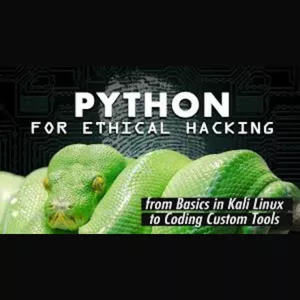 Cover image for Online course Python Hacking for Cyber Security from Basic Scripts to Coding Custom Tools