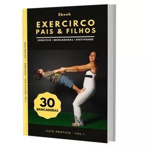 Imagem de capa para o Ebook ExerCirco Pais & Filhos - Guia Prático - Vol. 1