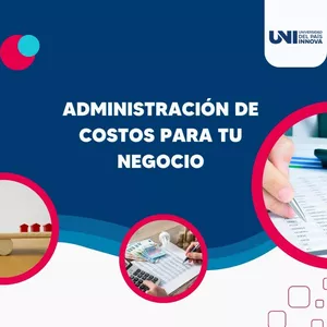 Imagen de portada para Curso online MOOC Administración de costos para tu negocio 