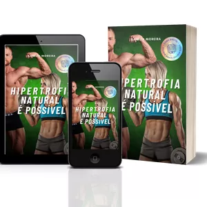 Imagem de capa para o Ebook Hipertrofia Natural é Possível 