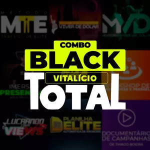 Imagem de capa para o Curso online Combo Black Total Vitalício
